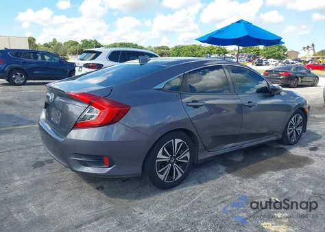 2017 Honda Civic Ex-T from USA, damaged, VIN 2HGFC1F34HH640486